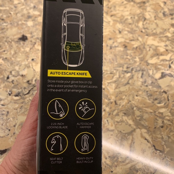 Road trip 3 function escape knife. Hammer knife and belt cutter - Picture 6 of 7